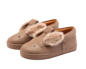 Xan Exclusive | Fluffy Bunny | Hazelnut Leather