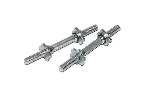 York 350mm Spinlock Chrome Dumbbell Set